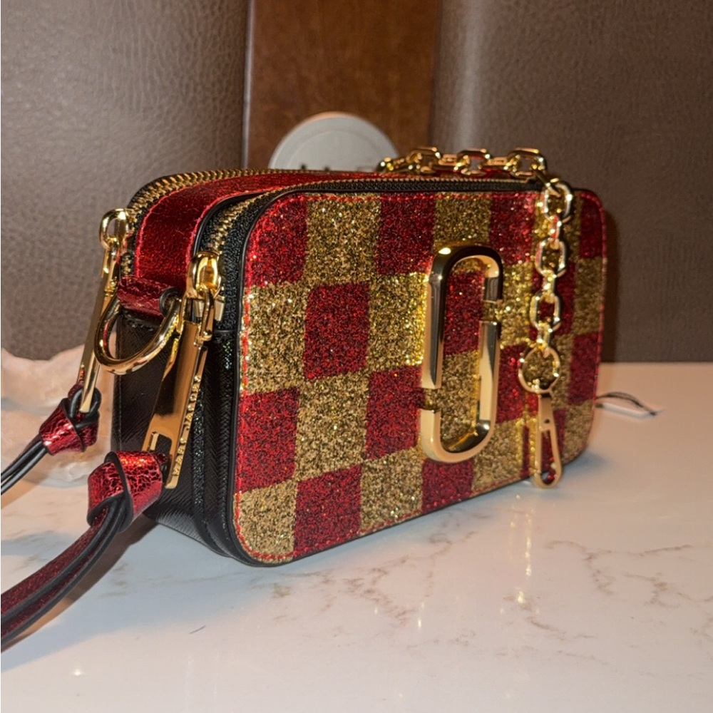 The Snapshot crossbody Red, Gold, black $395 - Picture 4 of 11